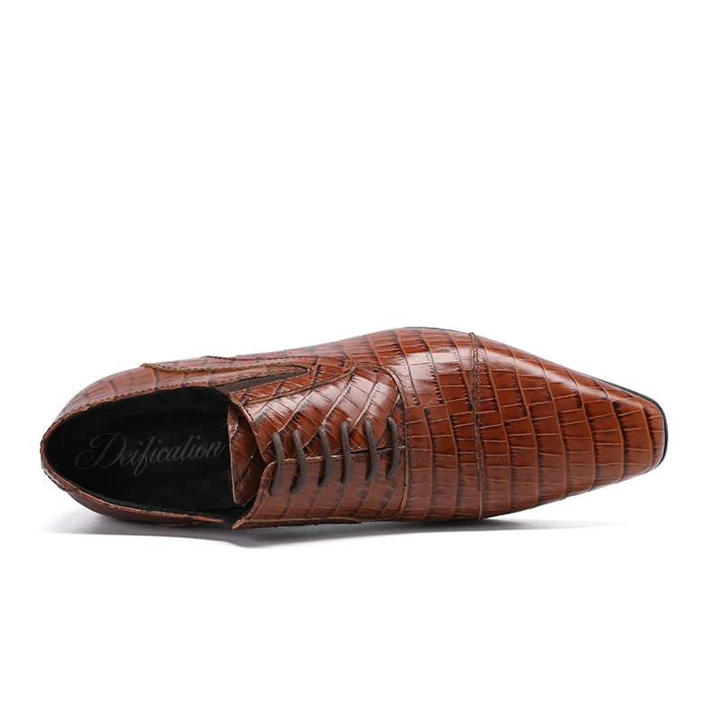 Мужские туфли на шнуровке в стиле ретро | Обувь