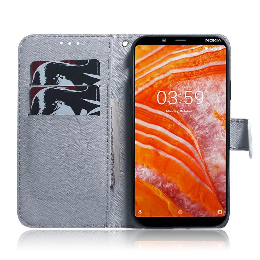 Чехлы книжки на Nokia3.1Plus 6 0 &quotиз искусственной кожи для Nokia 3 1 Plus 32 Гб 16 чехлы