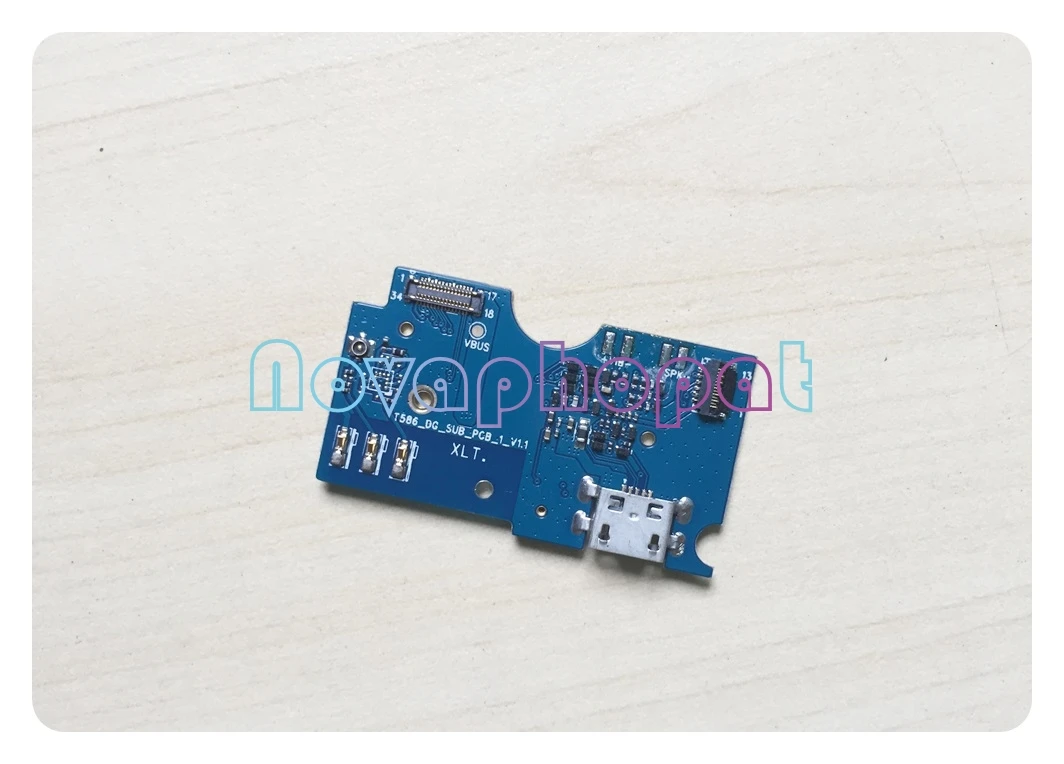 Зарядный порт Novaphopat Для Doogee shoot 1 для зарядной USB док станции Порт передачи данных