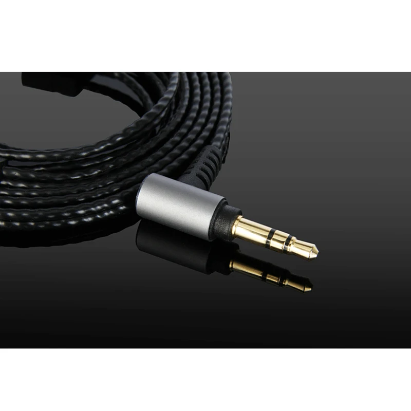 Earmax 3 5 мм HIFI кабель для наушников OCC серебряное покрытие Модернизированный аудио