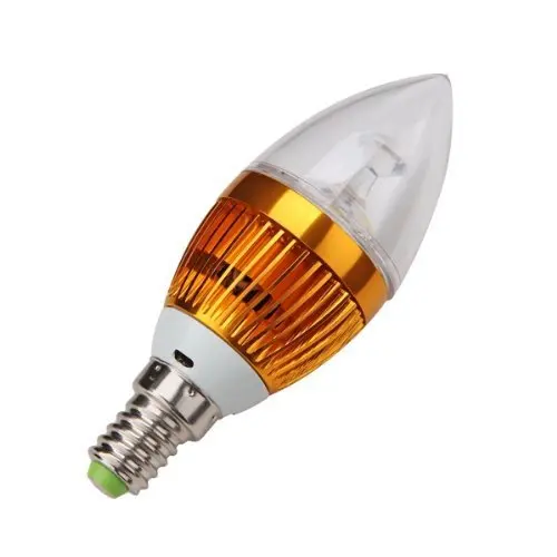 HR 4 X E14 Ampoule Lampe Spot 3 светодиода Blanc Chaud 3600 K 6000 6W Бесплатная доставка Свеча лампа|candle