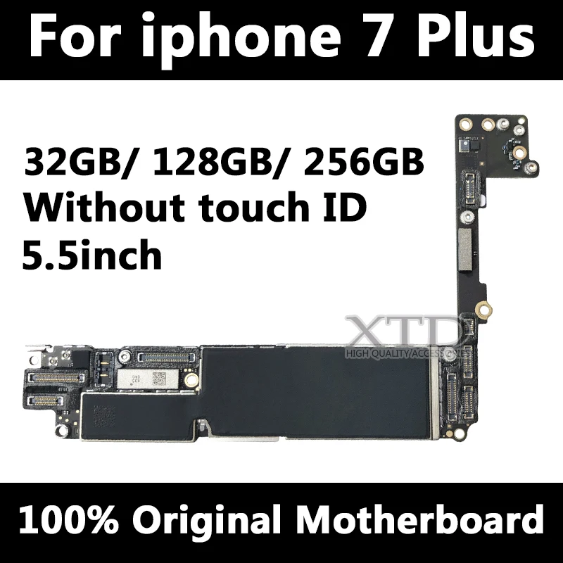 Материнская плата для iPhone 7 plus без Touch ID оригинальная разблокированная