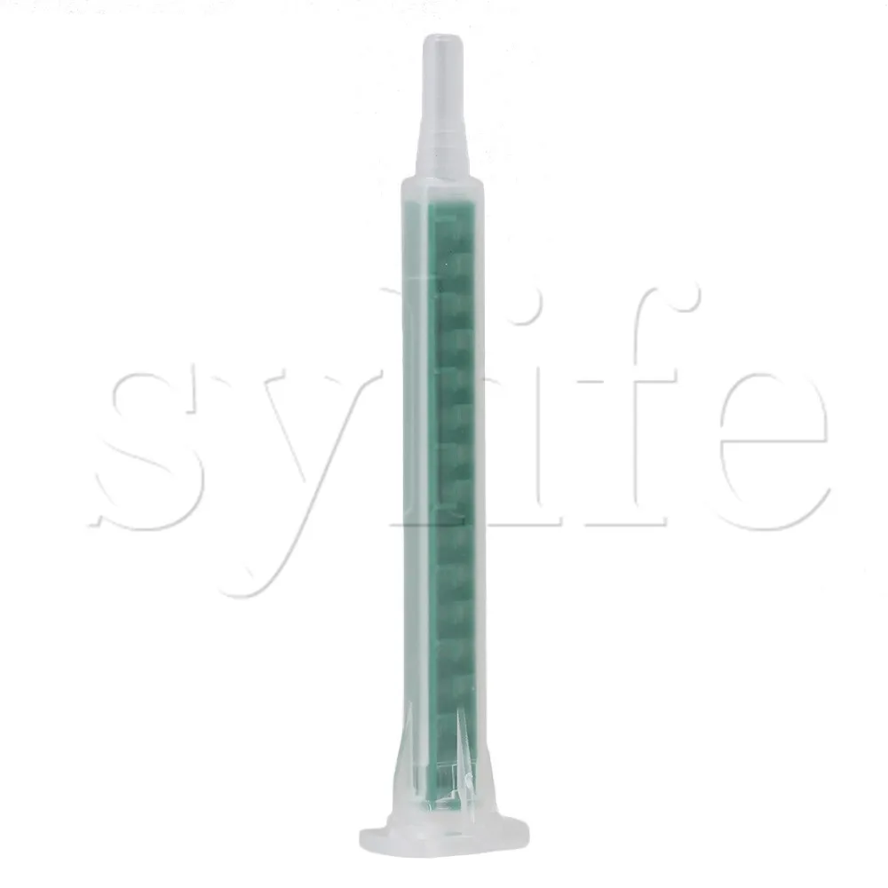 

20x Fast Mixing PMF06-16 Dispenser Stuck Square Static Mixer Nozzle Green