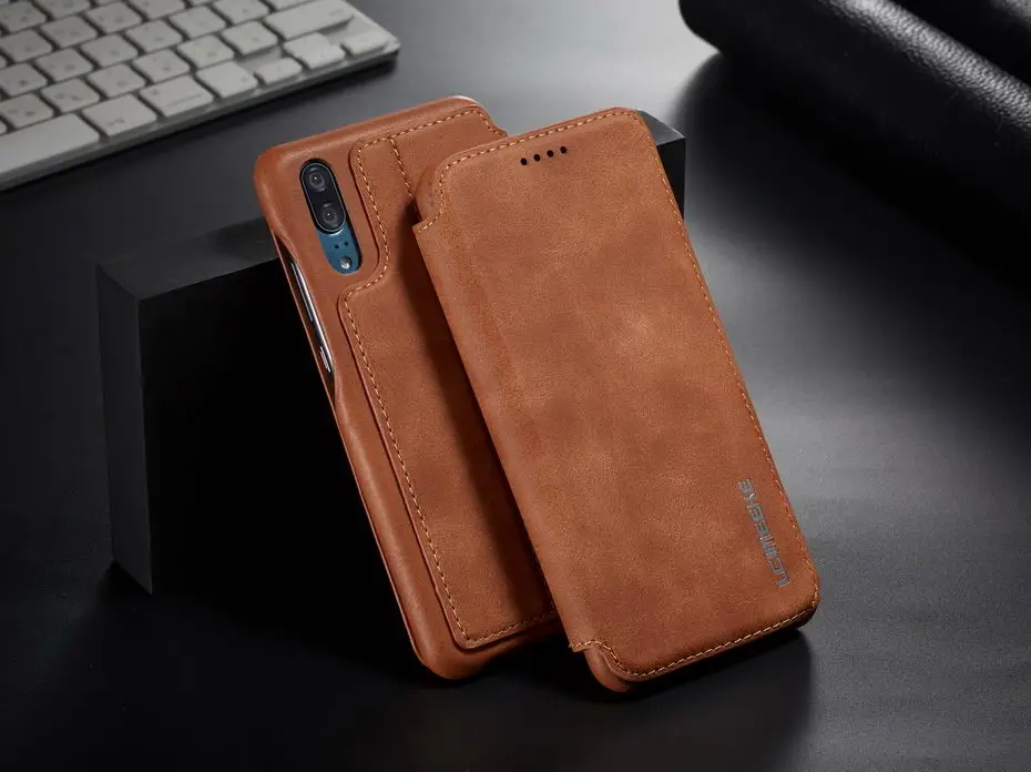 Флип-чехол для huawei P20 P20 Lite, чехол, кожаный Роскошный кошелек, деловой Винтажный чехол-книжка для huawei P20 Pro, чехол