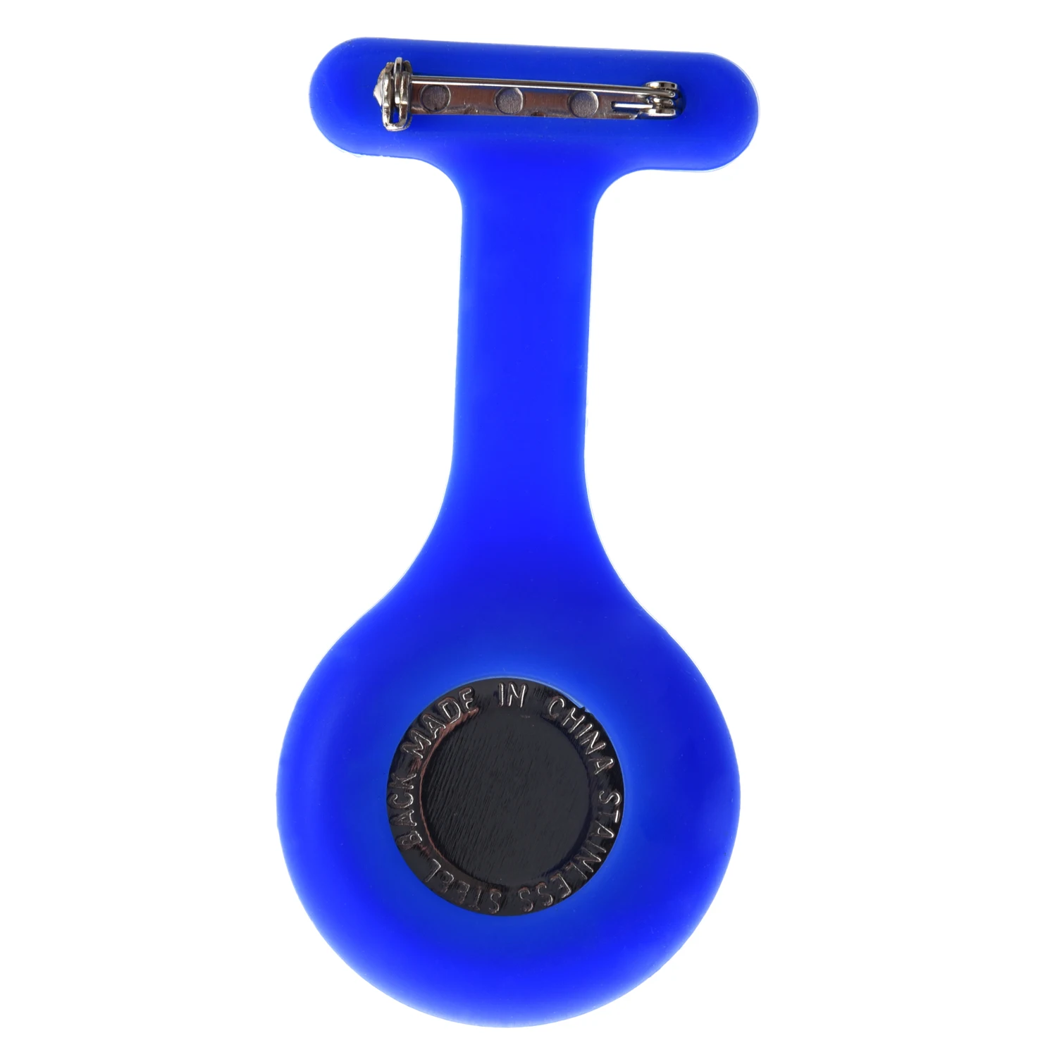 Новые мини Синие Силиконовые Медсестры Брошь Туника Fob часы медсестры карманные