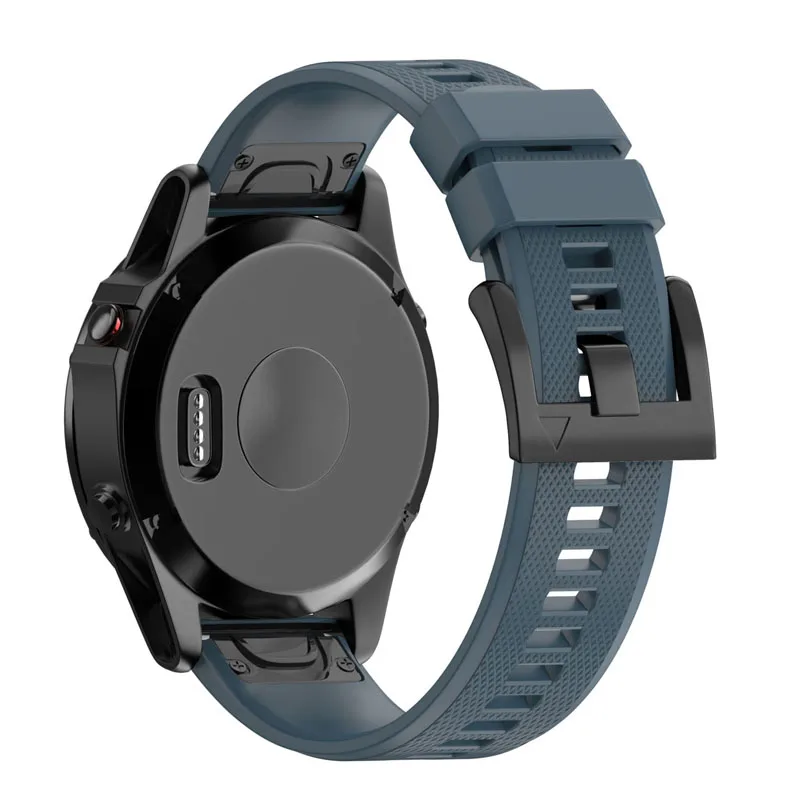 26 22 20 мм Quick Release Easy Fit Силиконовый ремешок для наручных часов Garmin Fenix 5X Plus/Fenix 5 Plus/Fenix 5S Plus