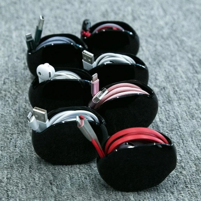 New Auto Cable Cord Wire Organizer Bobbin Winder Smart Wrap For Earphone Headset | Дом и сад