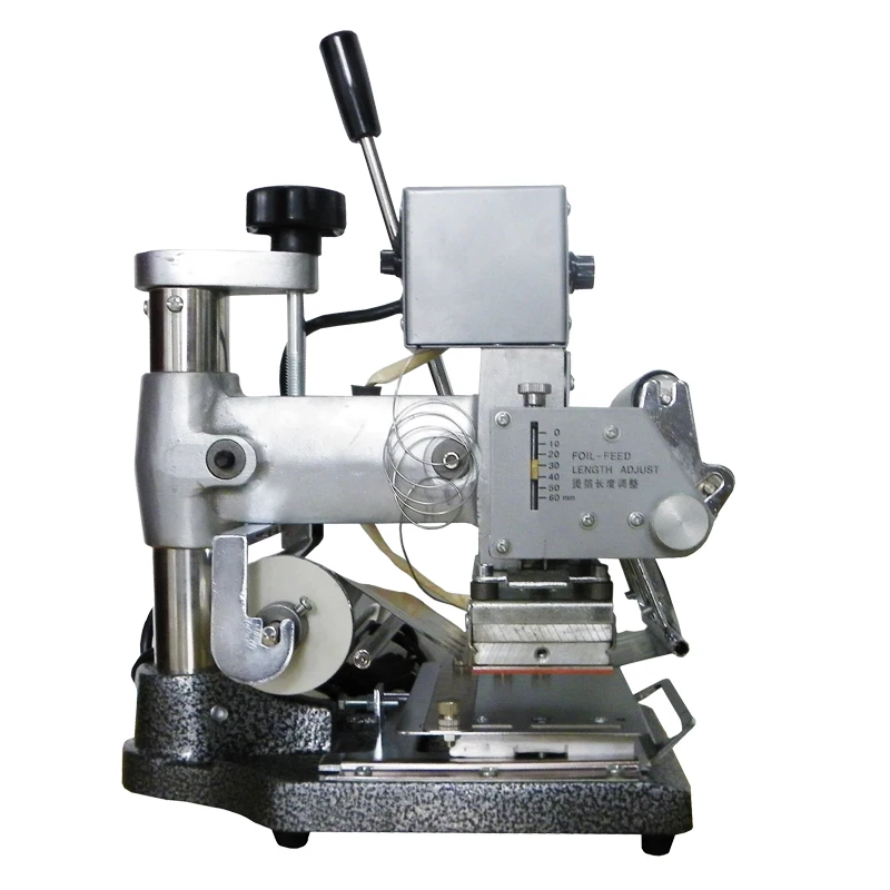 Горячая позолота пресс машина для ПВХ удостоверения личности кредитных карт