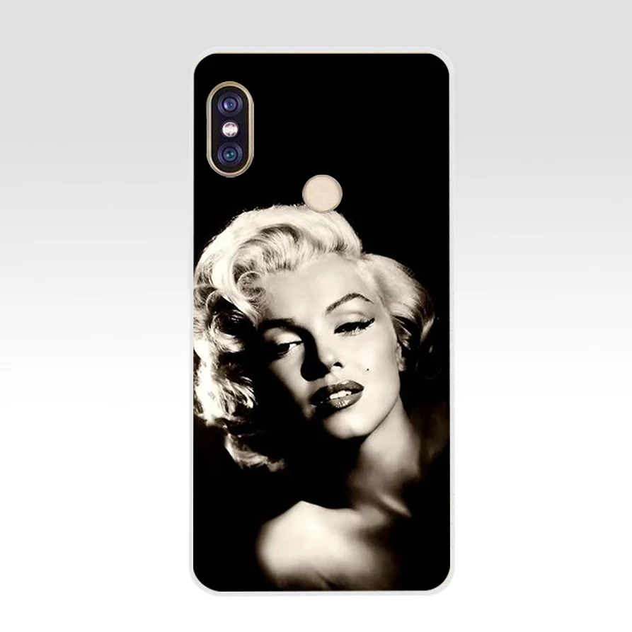 229H Мэрилин Монро с кошкой и другом Мягкий Силиконовый ТПУ чехол для телефона xiaomi