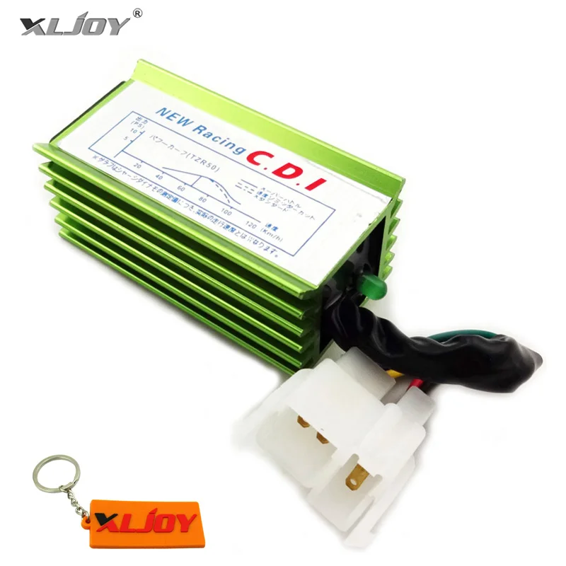 XLJOY Green 6 Pin Racing AC Igniiton CDI Коробка для SSR 125 160cc SR160 Pit Dirt Bike BAJA BA90 90cc ATV Quad