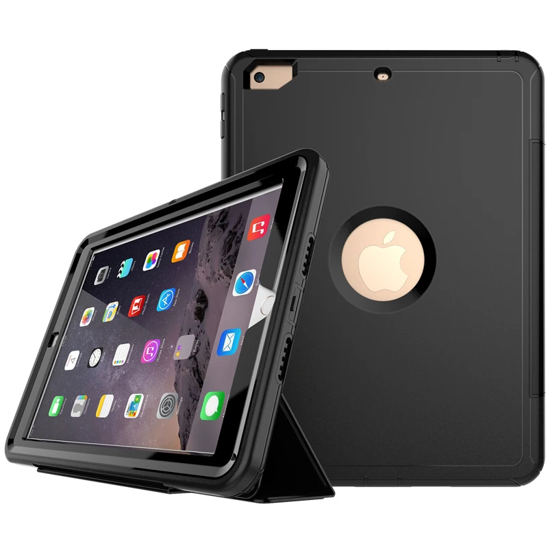 Складной чехол-подставка из ТПУ и поликарбоната для iPad 9 7 дюйма 2017 магнитный