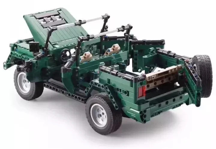 C51015 561 шт. военное оружие RC Джип Грузовик модель автомобиля строительные блоки