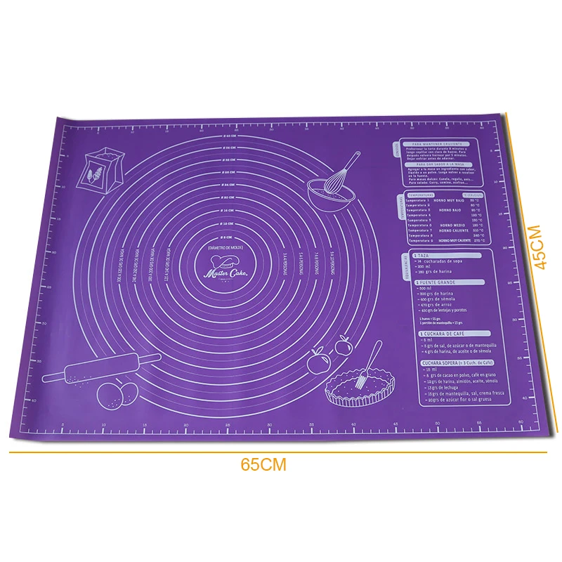 45*60 см антипригарный силиконовый подкладочный лист выпечки Кондитерские