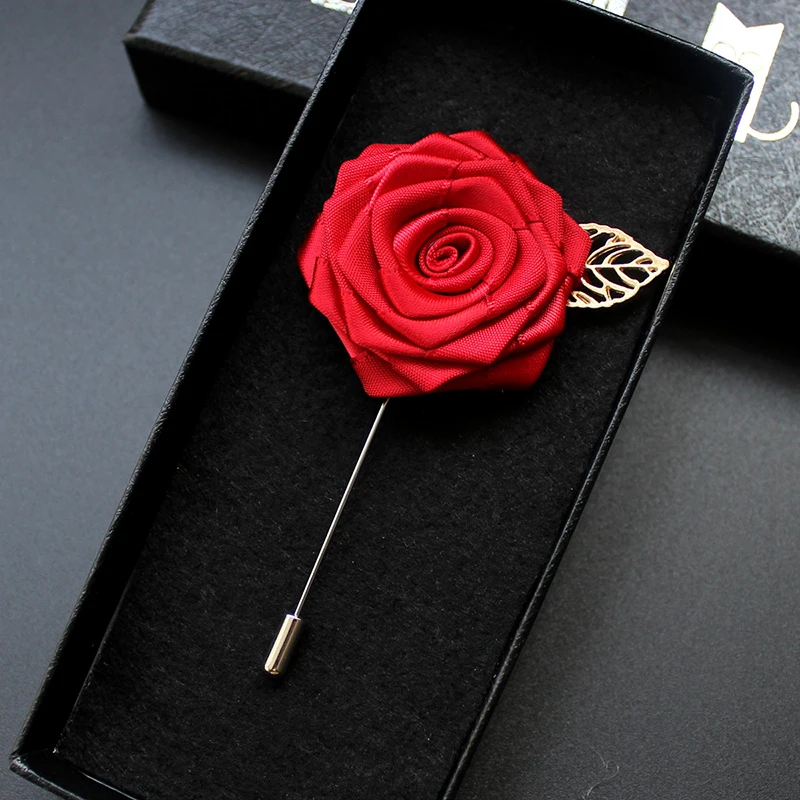 Мужская брошь ручной работы в форме ромашки свадебная брошка с отложным