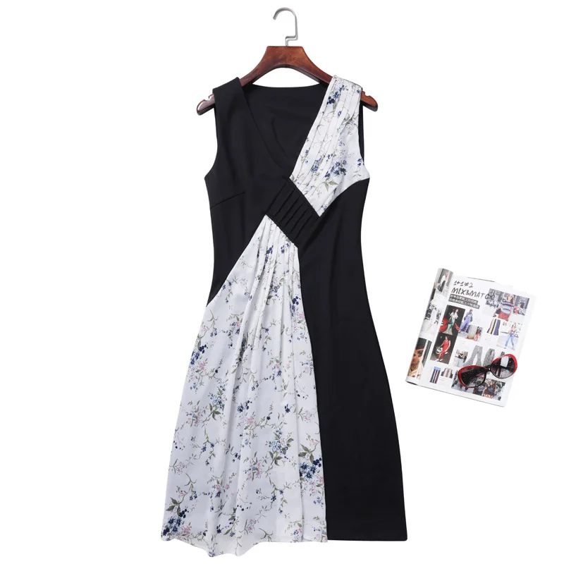 Весна-лето женское платье Евро-американский модный элегантный высокого класса с