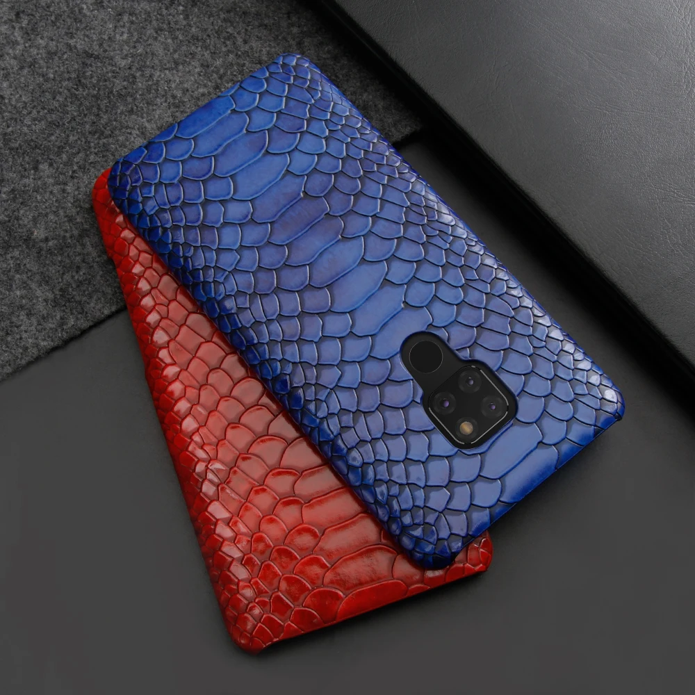 Новейший уникальный змеиный кожаный чехол для Huawei Mate20Pro PC идеально подходит Mate20