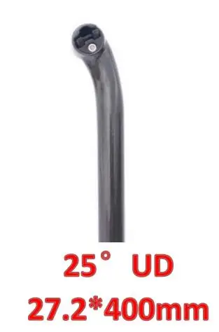 glossy FCFB без логотипа 3 К UD карбоновый Подседельный штырь 27,2 дорожный велосипед набор back5/25 мм 31,6 мм Головка карбоновая стойка сиденья для велосипеда мtb подседельная труба 350/400 мм - Цвет: glossy
