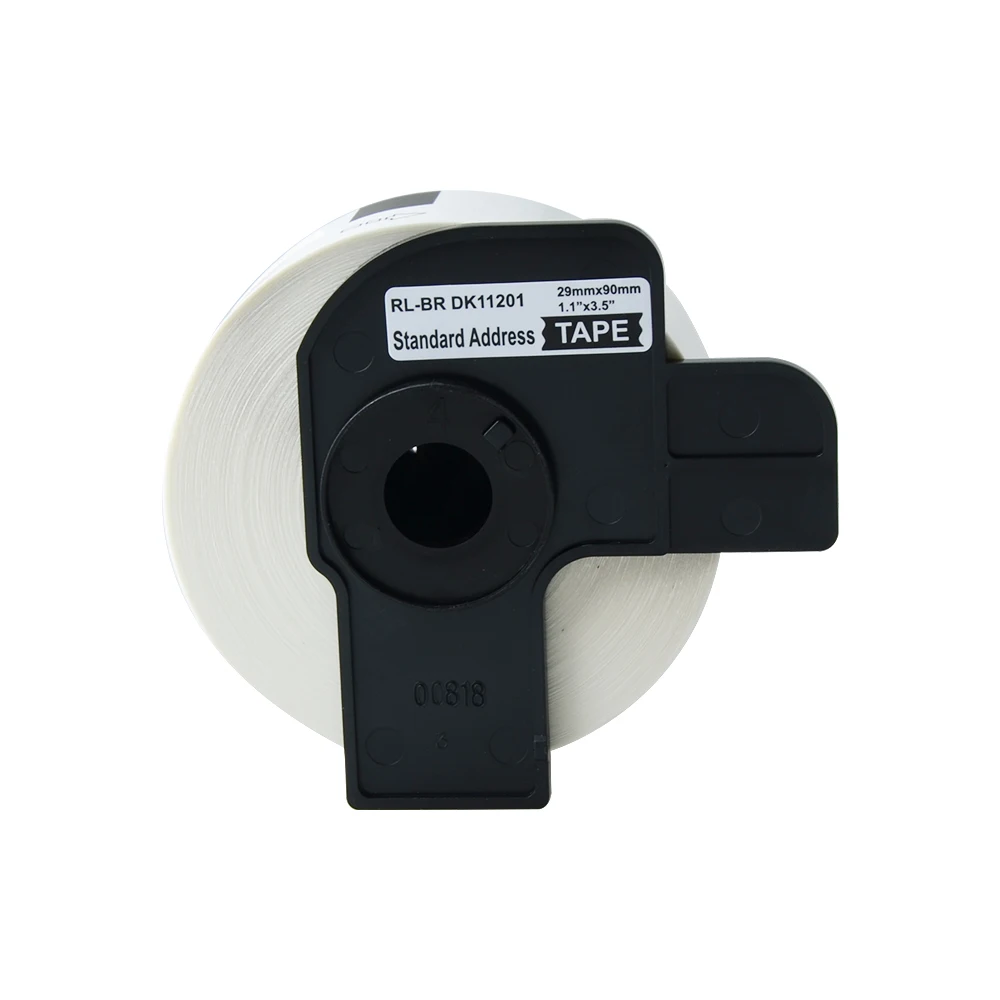 

2 Rolls Label tape DK-11201 Label 29mm*90mm Die-Cut Standard White Paper Address for Brother QL-500/500A/550/560/570/570VM/580N