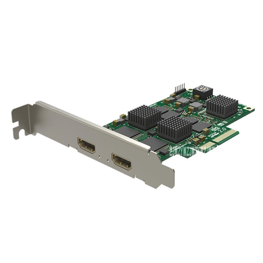 2 канальные HDMI совместимые карты видеозахвата PCIe 2.0 Pro Capture совместимый вход