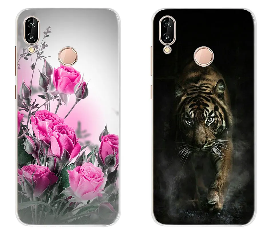 Чехол для huawei P20 Lite, чехол для huawei P 20 lite, мягкий силиконовый бампер для телефона 360, полный защитный чехол для huawei P20 lite