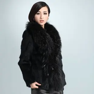 (TopFurMall) зимнее натуральное пальто из натурального кроличьего меха отделка мехом