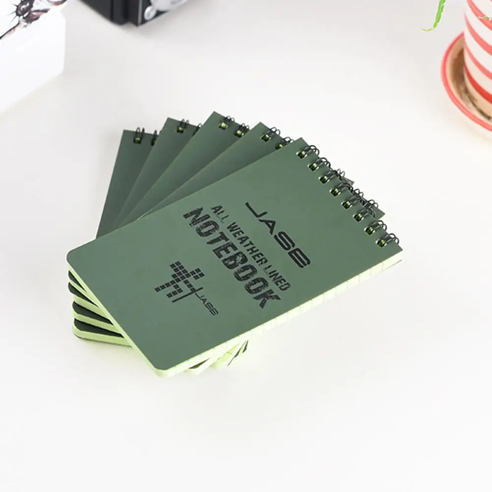 Tactical Notebook All Weather Waterproof Writing Paper Note Book Military Outdoors Camping | Канцтовары для офиса и дома