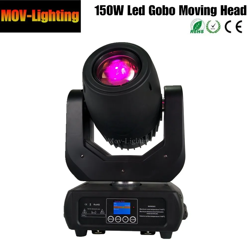 Двисветодиодный щаяся головка светодиодный gobo луч сцсветильник DMX 512 DJ для