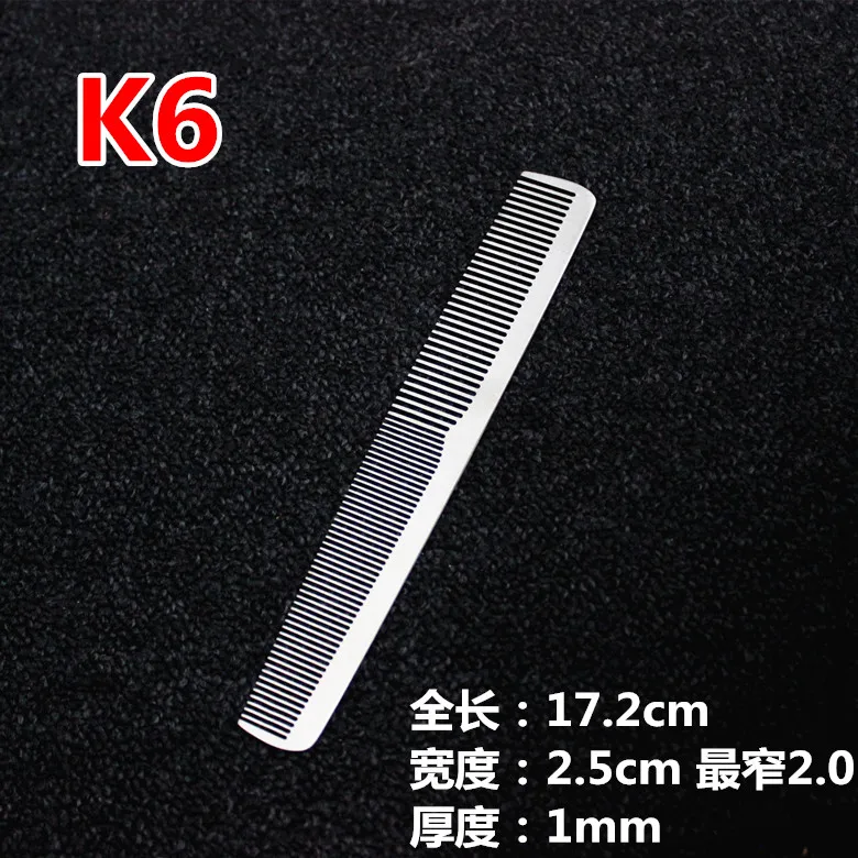 

1PC High Quality Stainless Steel Hair Combs Health Care Tools wholesale comb professional hairdressing comb OEM