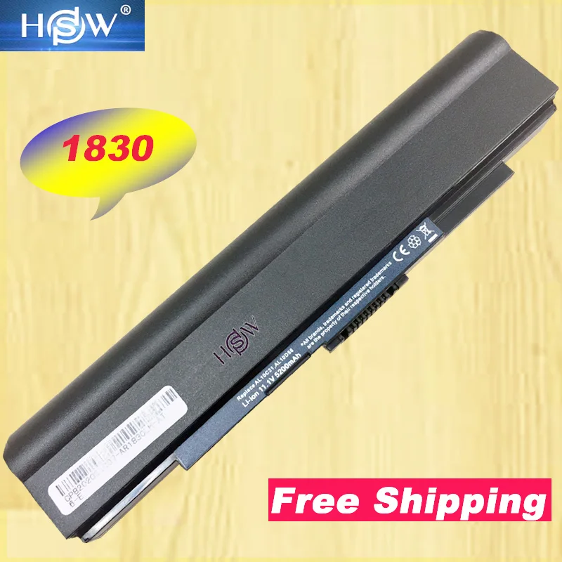 HSW 6 Cells Laptop Battery For Acer Aspire One 721 Laptop Battery for Acer Aspire 1830T AL10D56 AL10C31 1430 1430Z 1551
