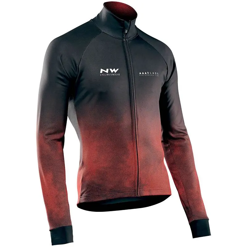 Long sleeved shirt NW Велоспорт Джерси с длинным рукавом MTB Одежда велокостюм из флиса велосипедный комплект Майо Roupa Ropa De Ciclismo Hombre - Цвет: Long sleeved shirt