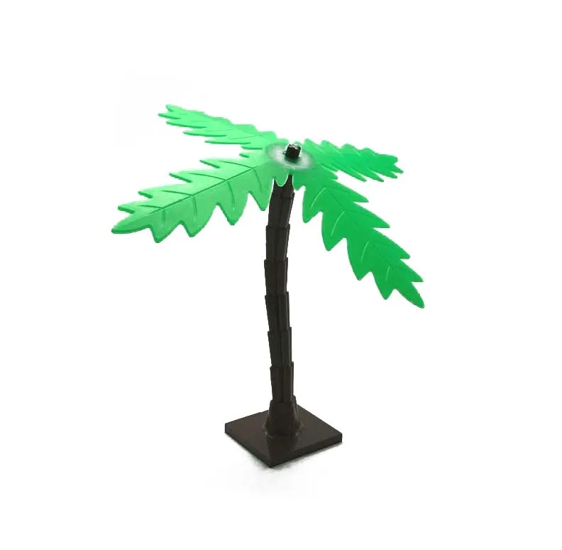 10 шт./лот детали блока кирпича для самостоятельной сборки основание пальмы из