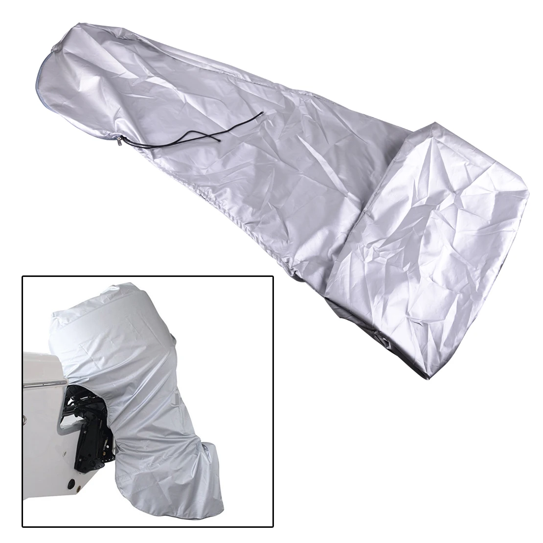 

CITALL подвесной полный корпус двигателя крышка защитная сумка водостойкая ткань Оксфорд Серый для 40-50HP лодка корабль яхта мотор