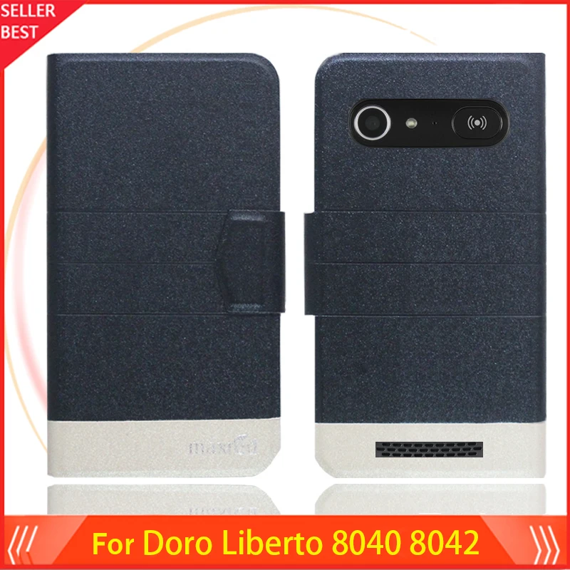 5 видов цветов жарко! Doro Liberto 8040 8042 чехол Ультратонкий кожаный эксклюзивный для