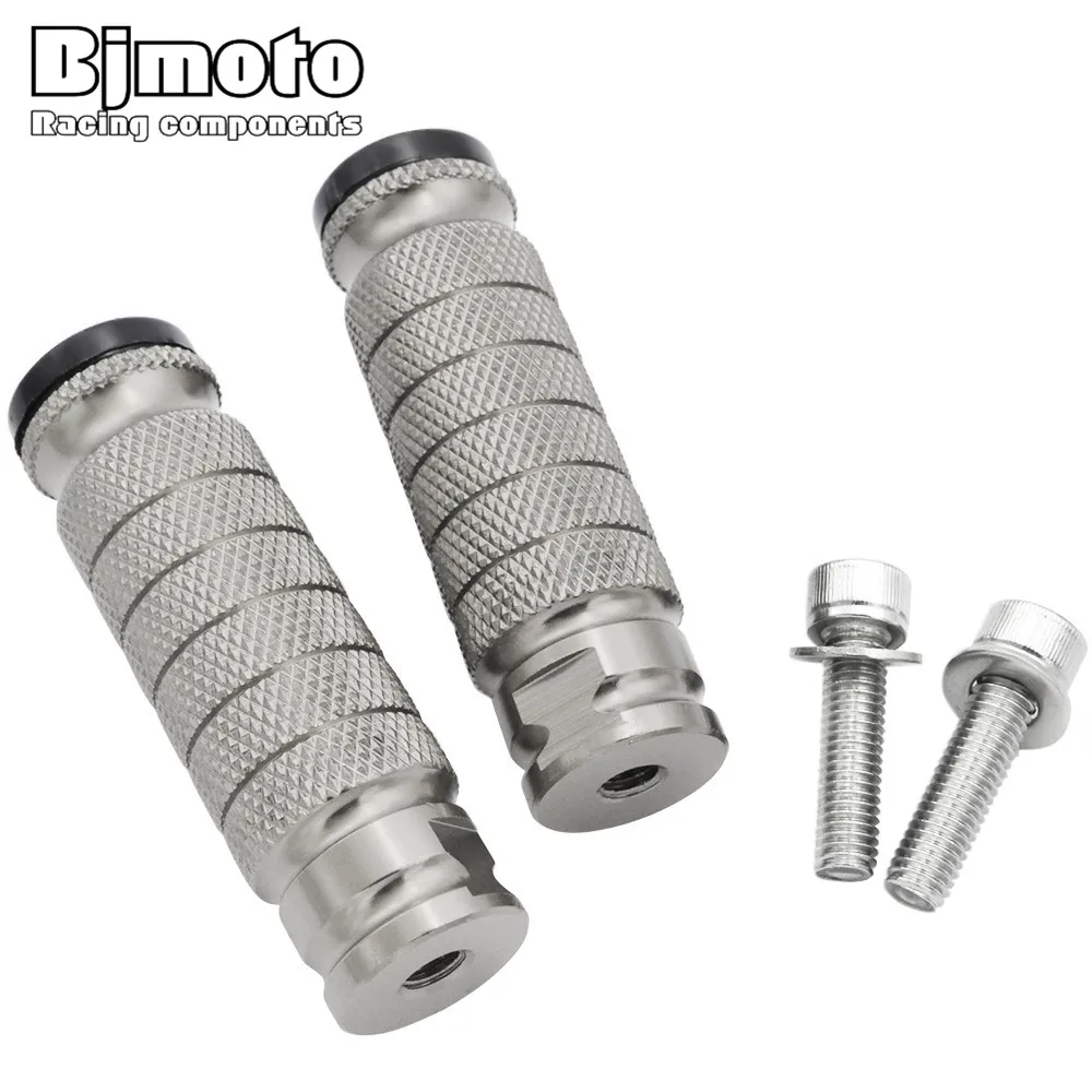 BJMOTO 1 пара Универсальный мотоциклетный CNC накатанный переключатель передач колышки подножки для Harley softail sportster dyna Motoebikes