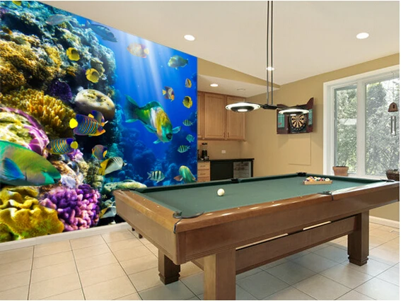 Мультяшные обои на заказ 3D фрески с пейзажем для гостиной спальни ресторана