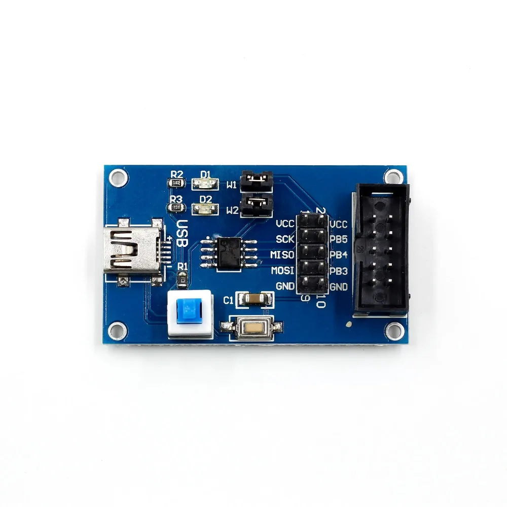 1 шт. ATtiny13 AVR макетная плата основная минимальная система | Электронные компоненты