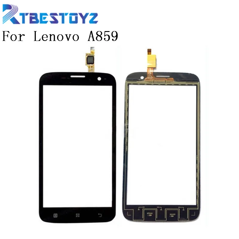 

Сенсорное стекло RTBESTOYZ для Lenovo A859 A 859 сенсорный экран дигитайзер Сенсорная панель Переднее стекло объектив сенсор
