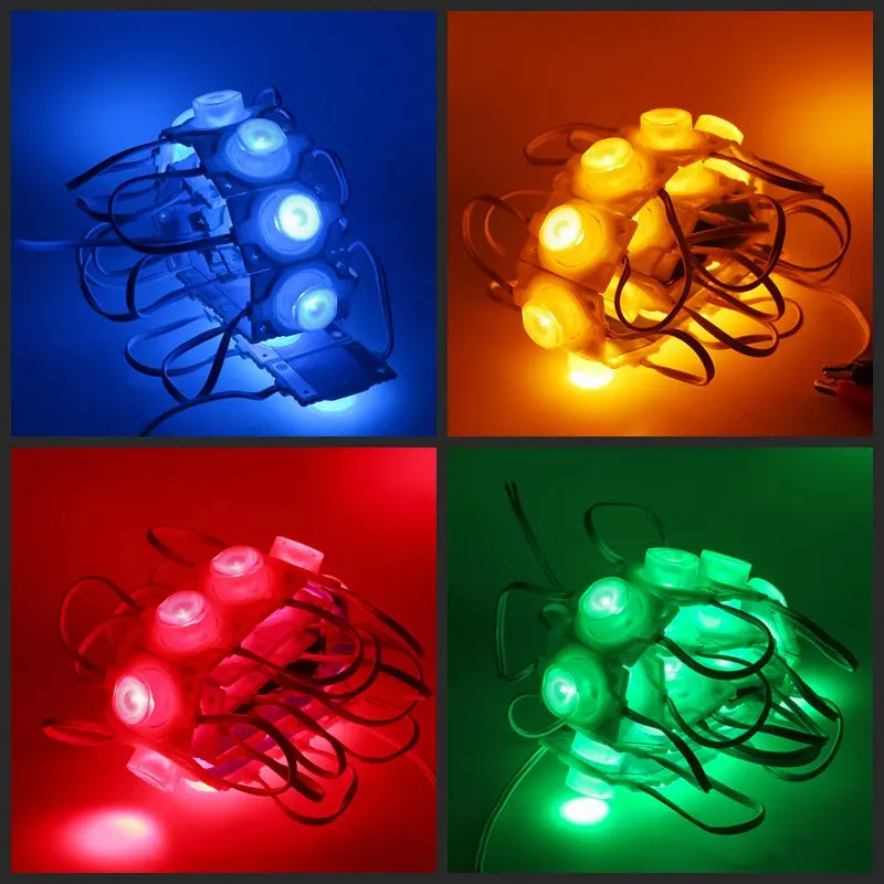 

SZYOUMY 500PCS High Power Led Module Side Lighting 3030 Led Lamps 1 Led Module Injection Lens Super Brightness Mirror Lights