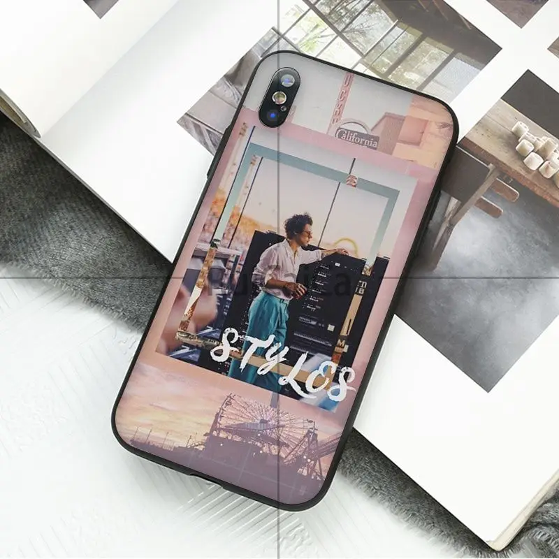 Ruicaica Гарри стили красочные милые аксессуары для телефонов Чехол для Apple iPhone 8 7 6 6 S Plus X XS MAX 5 5S SE XR мобильный чехол