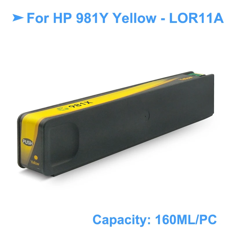

[Third Party Brand] For HP 981X 981XL Replacement Ink Cartridge For HP PageWide Color 586dn 556xh 586z 586f 556 586 E55650