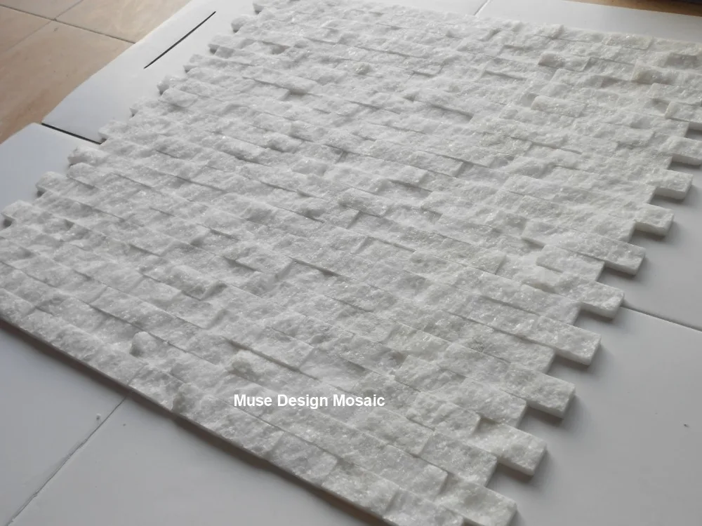 Скандинавский Простой Хрустальный белый мраморный камень природной культуры