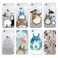 Cute Totoro Spirited Away Ghibli Miyazaki Anime Kaonashi  Soft Clear Phone Case For iPhone 13 12 11 Pro Max Mini 7 8Plus SE XS