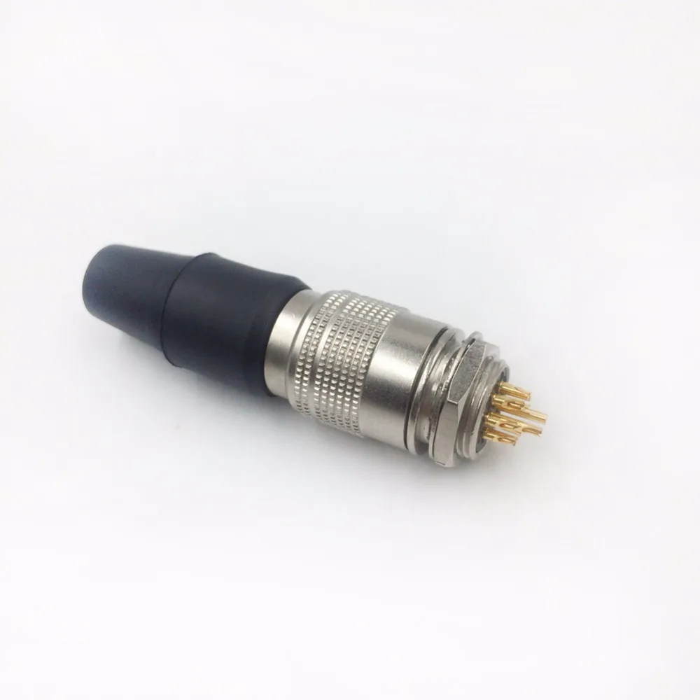 Hirose металлический круговой разъем 10 pin гнездо HR 10A-10P-10S и 10A-10R-10P штекер для красной