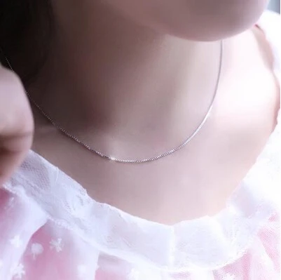 Лидер продаж модная Высококачественная цепочка в коробке из стерлингового