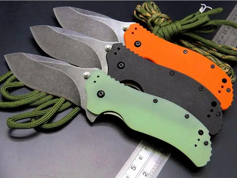 ZT нулевой допуск 0350 ZT0350 G10 Ручка Флиппер складной походный охотничий рыболовный нож Рождественский подарок нож 1 шт