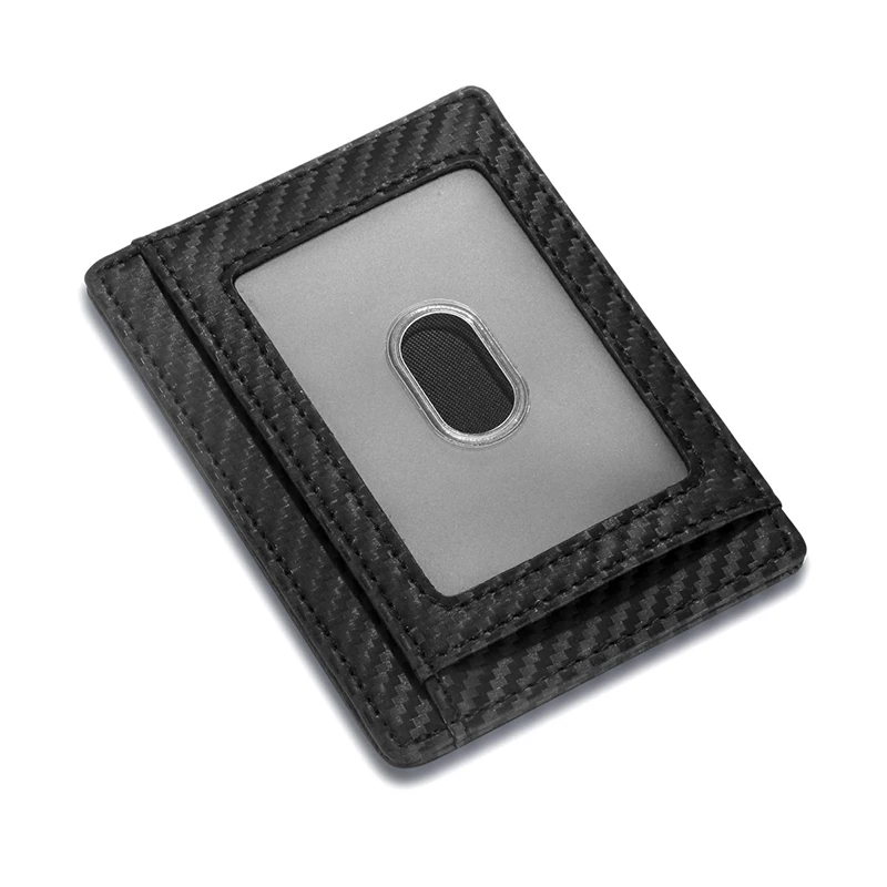 KEEBREAK Анти RFID мужской кошелек кожаный держатель для карт мужские тонкие кошельки черный маленький короткий кошелек бумажник, кошелек vallet