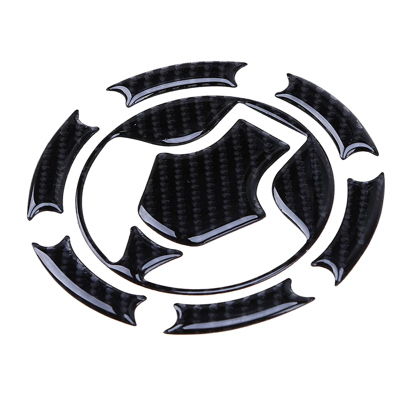 Posbay углеродное волокно мотоцикл топливный бак крышка крышки Pad наклейки