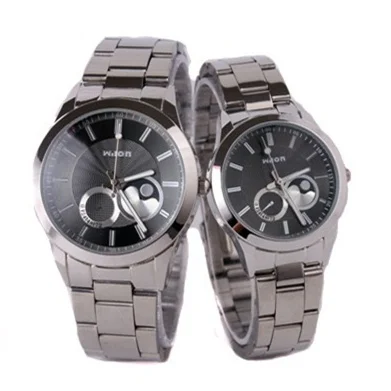 Hot sale women men's wristwatch full steel strap watch quartz lover's unisex high quality dress men clock | Наручные часы