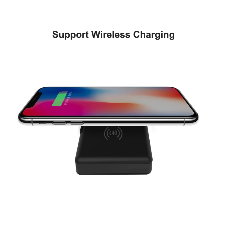 Vogek 3 в 1 портативное зарядное устройство 10 Вт Беспроводное для iPhone Sumsung