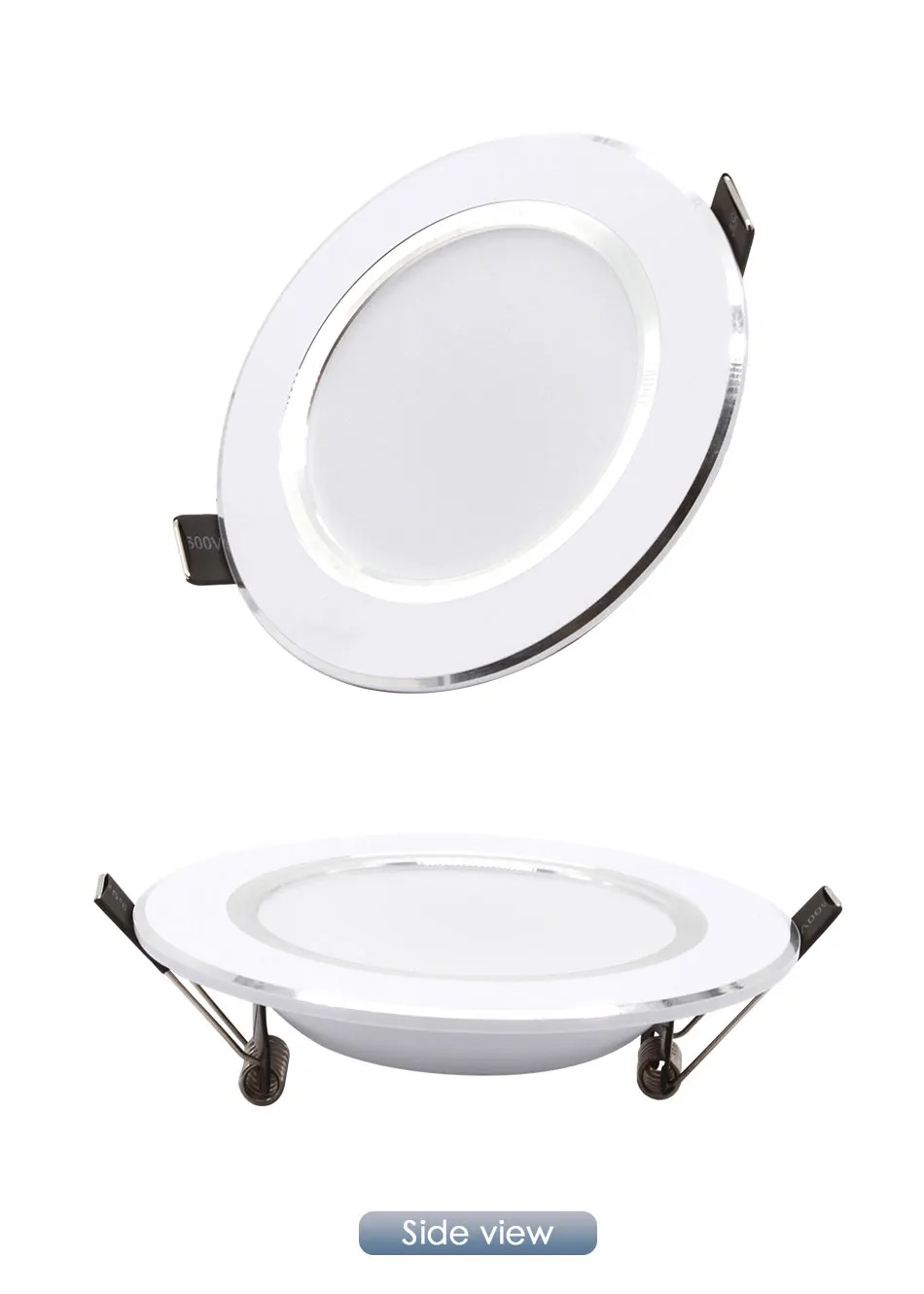 Rgb LED-светильник 5 Вт на высоком каблуке 11 см, 10W 12cm левый и правый Управление тусклый круглый светильник утопленный светильник Красочные вечерние бар AC110V 220V 230V точечное освещение